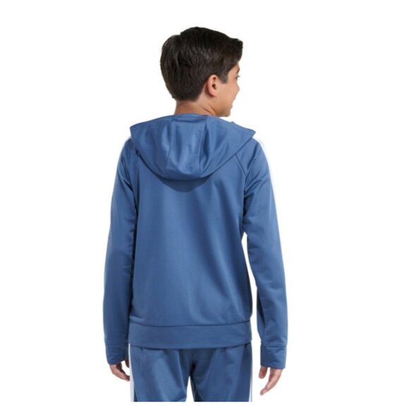 NWT adidas Youth Blue Tricot Jacket Size Small - Picture 5 of 7